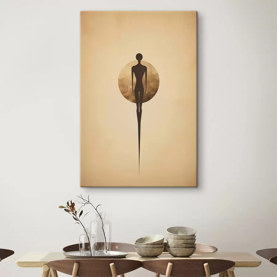Картина Абстрактний силует s46356