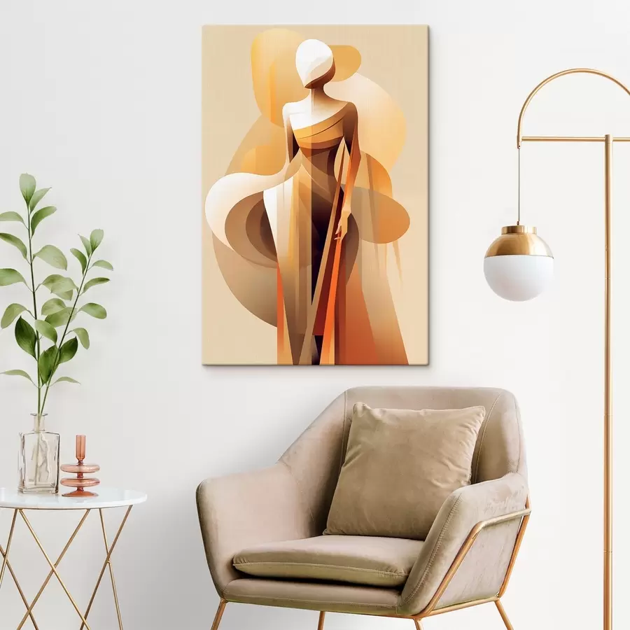 Картина Абстрактний силует s46357