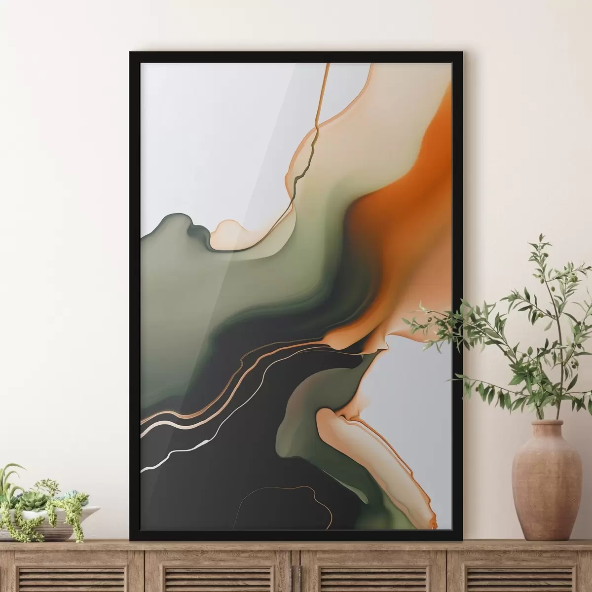 Постер Абстрактна хвиля f46448