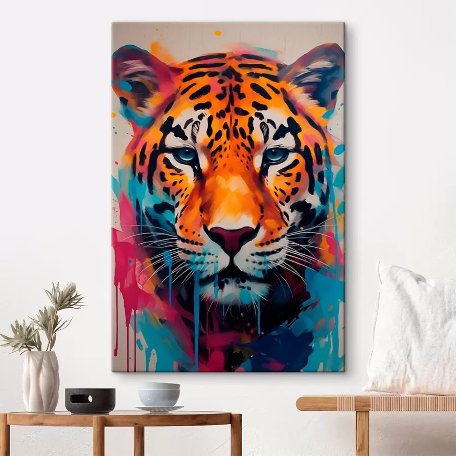 Картина Стиль вуличного мистецтва ягуар s46476