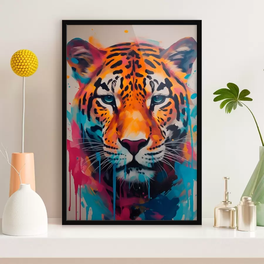 Картина Стиль вуличного мистецтва ягуар f46476