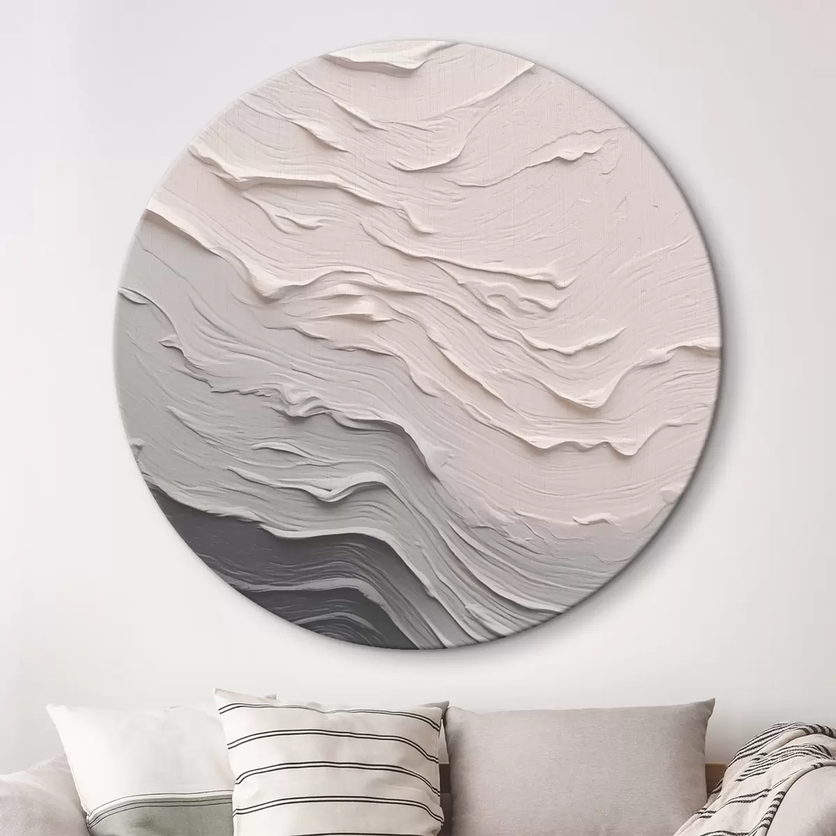 Кругла картина Стиль вуличного мистецтва ягуар r46475