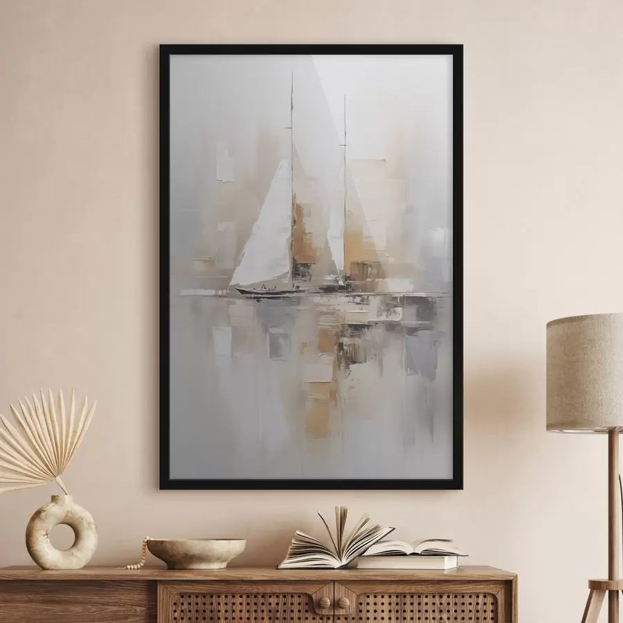 Картина Абстракція вітрильника f46566