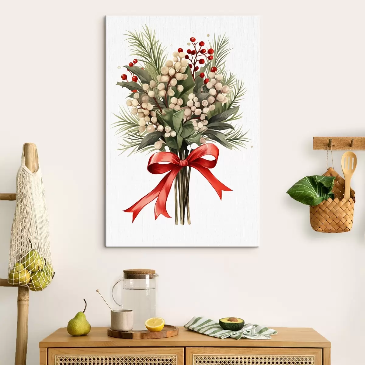 Картина Різдвяний омела s46596