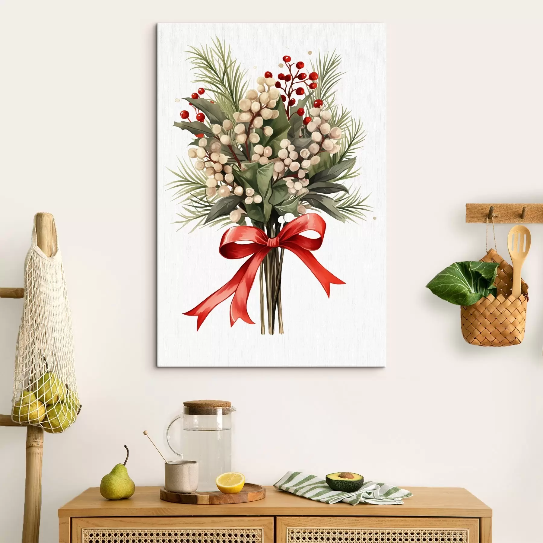 Картина Різдвяний омела s46596