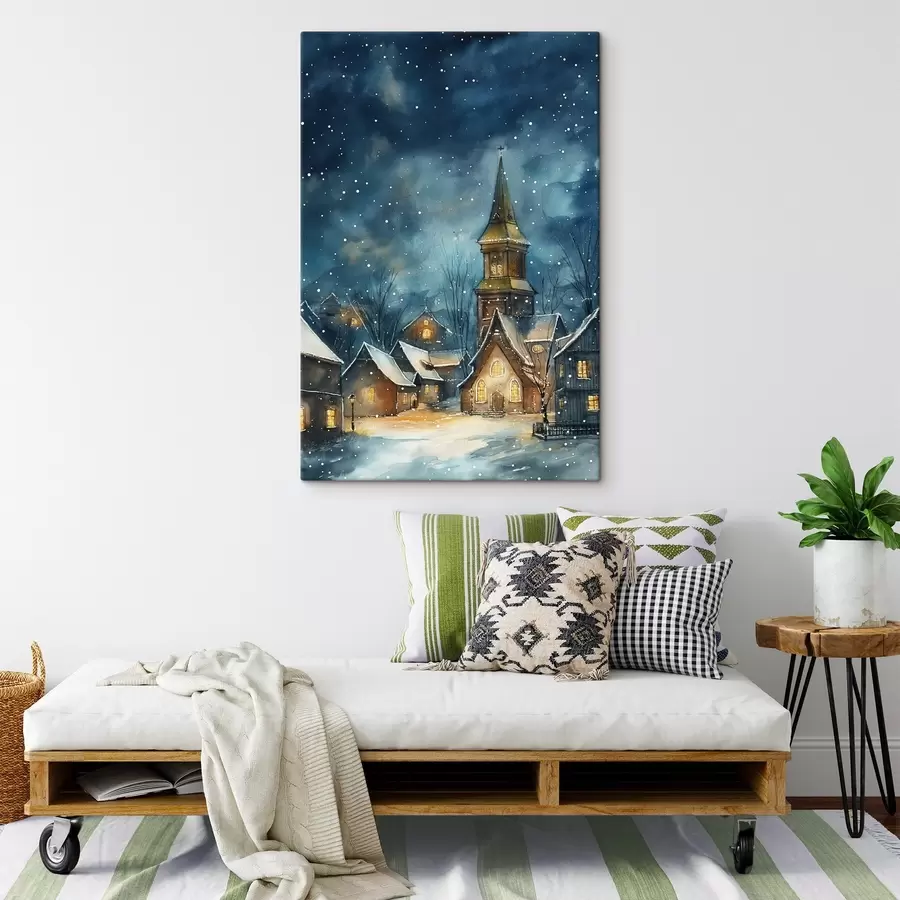 Картина Зимова вулиця s46599