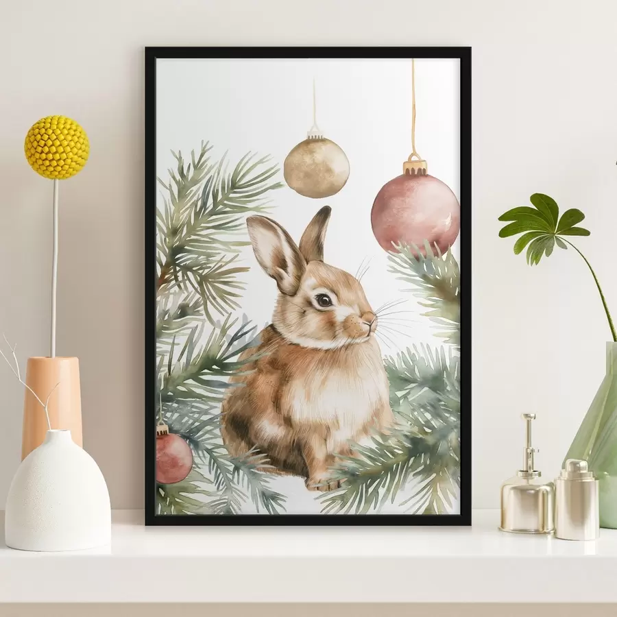 Картина Новорічний кролик f46603