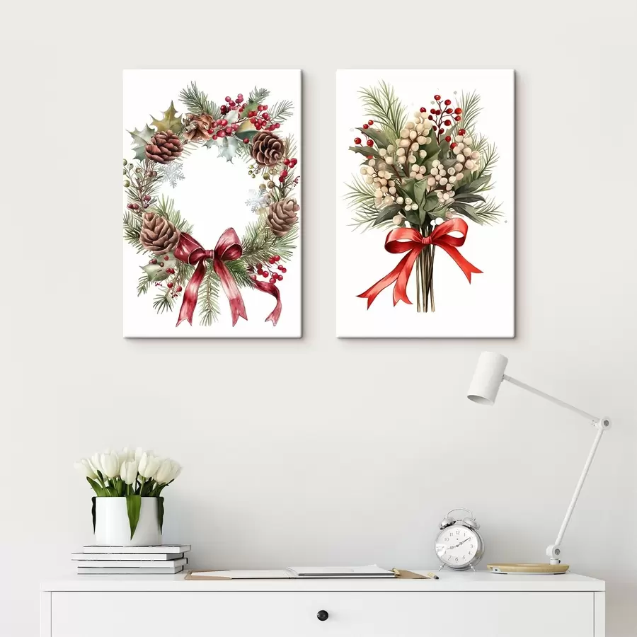 Картина Різдвяні прикраси m00955