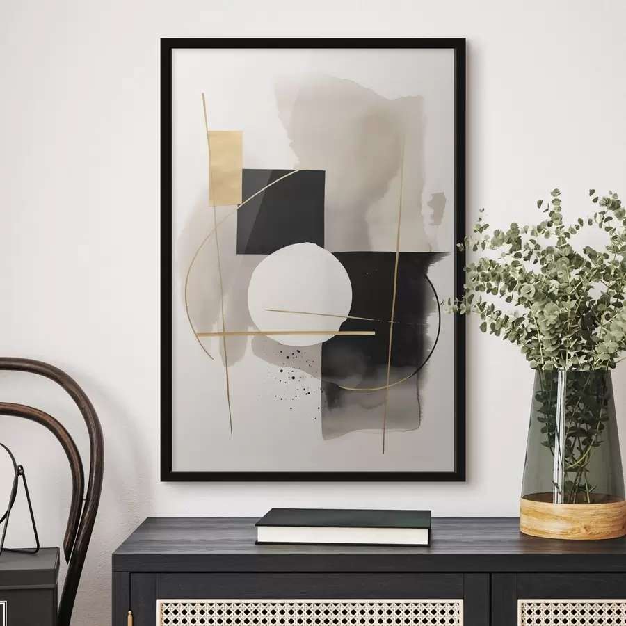 Картина Абстракції з фігурами f46573