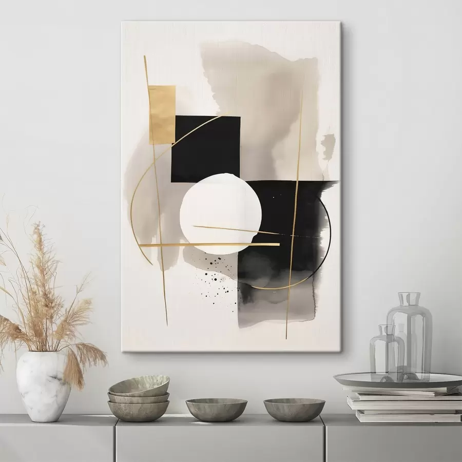 Картина Абстракції з фігурами s46573