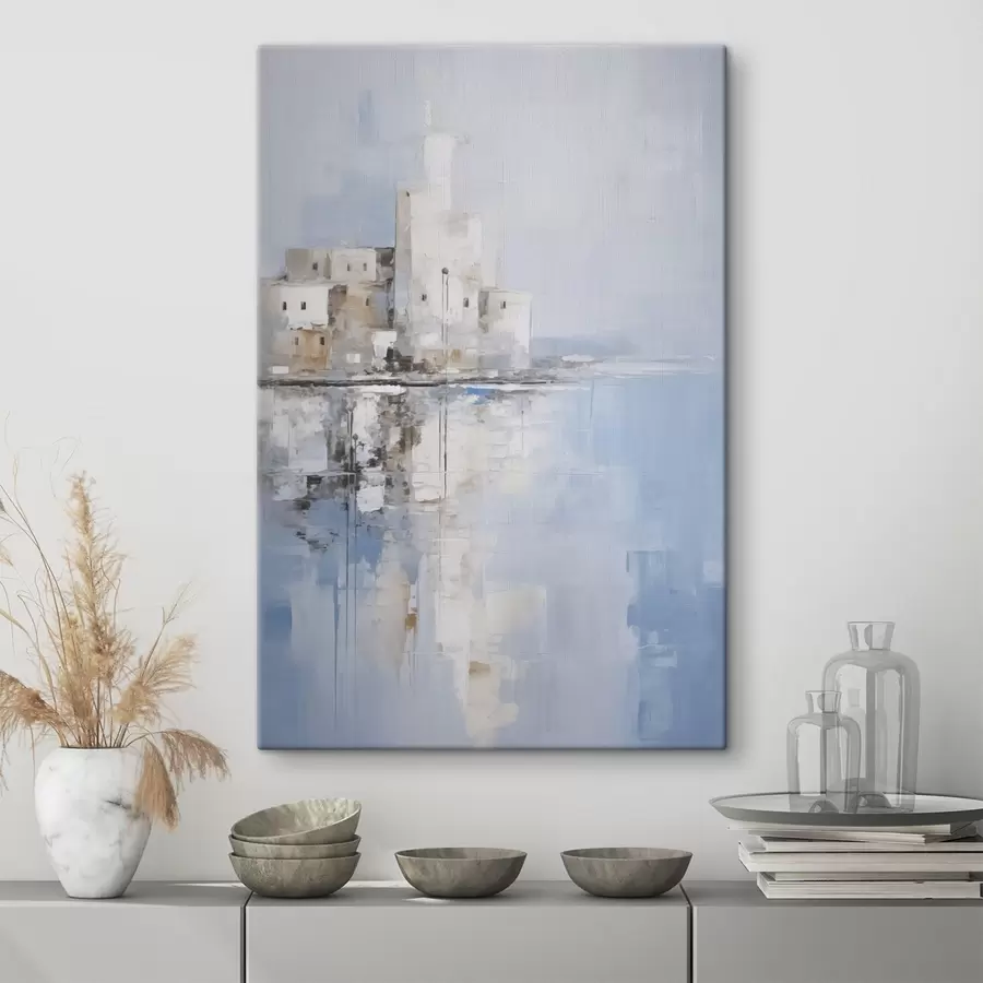 Картина Абстрактна імітація пейзажу в живописі s46674