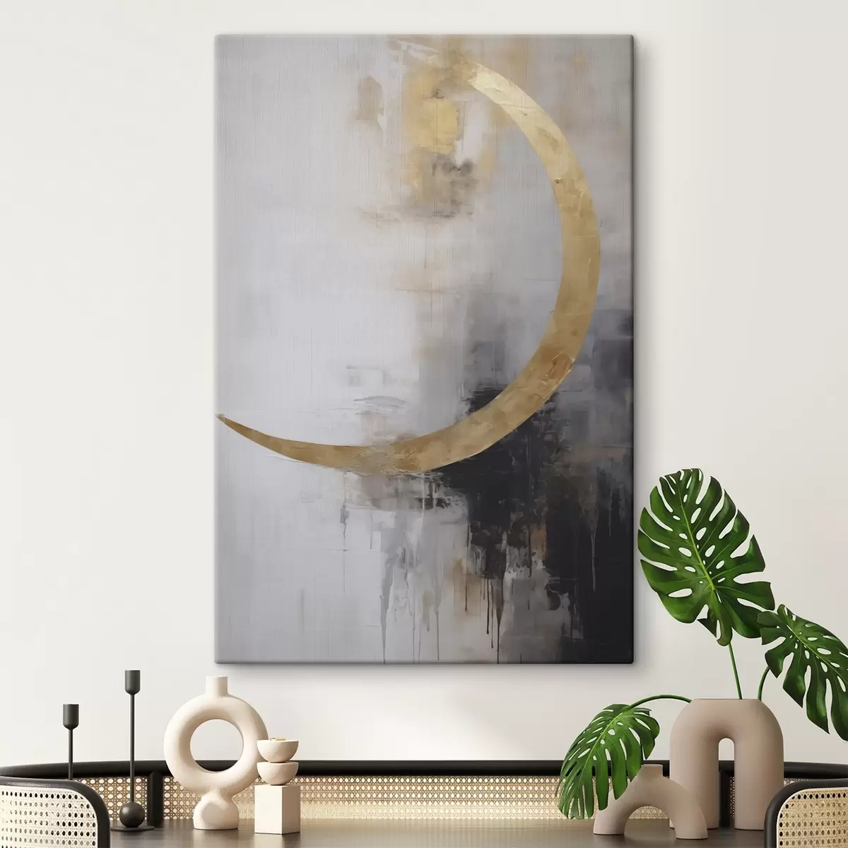 Картина Абстрактна імітація живопису s46675