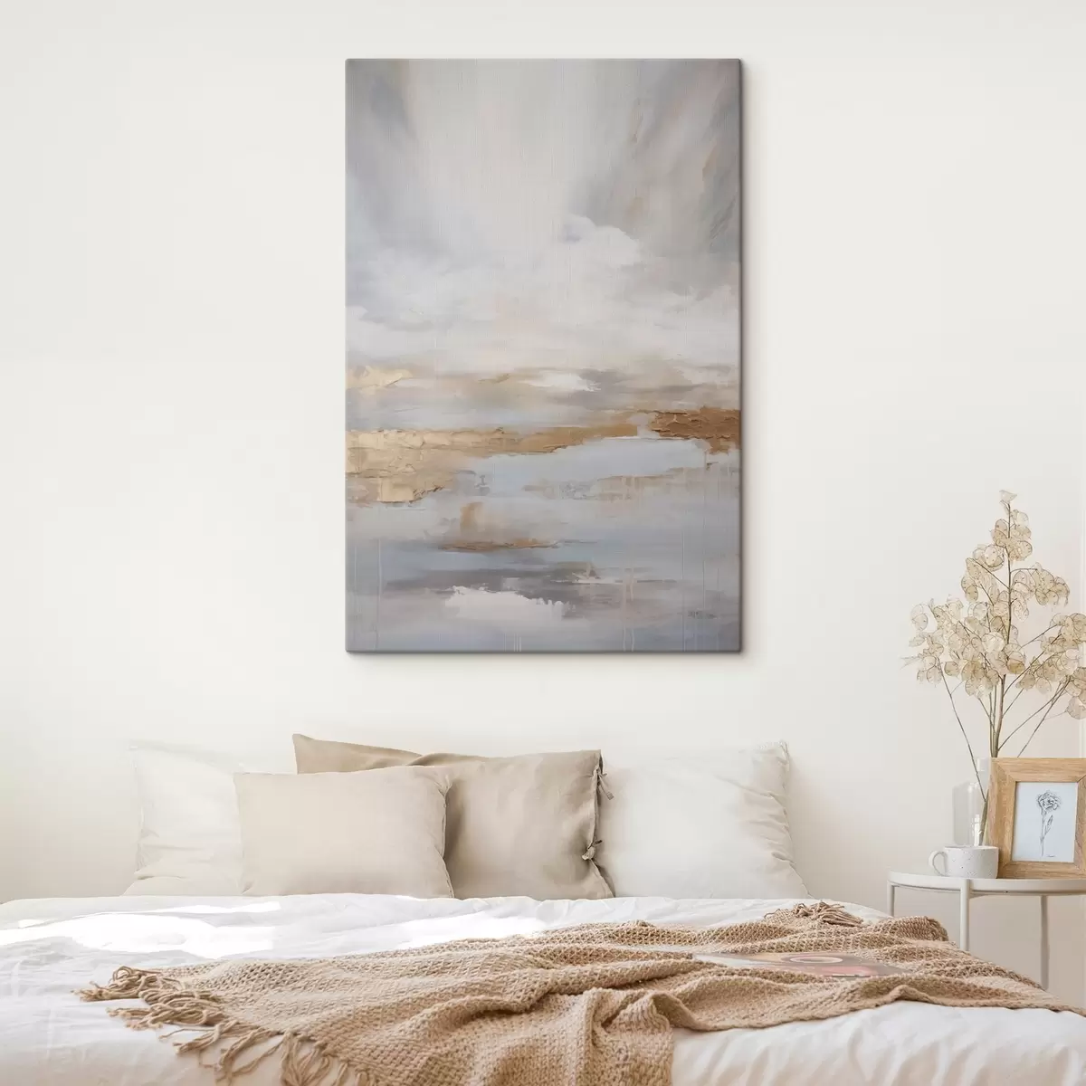 Картина Абстрактна композиція, імітація живопису s46678