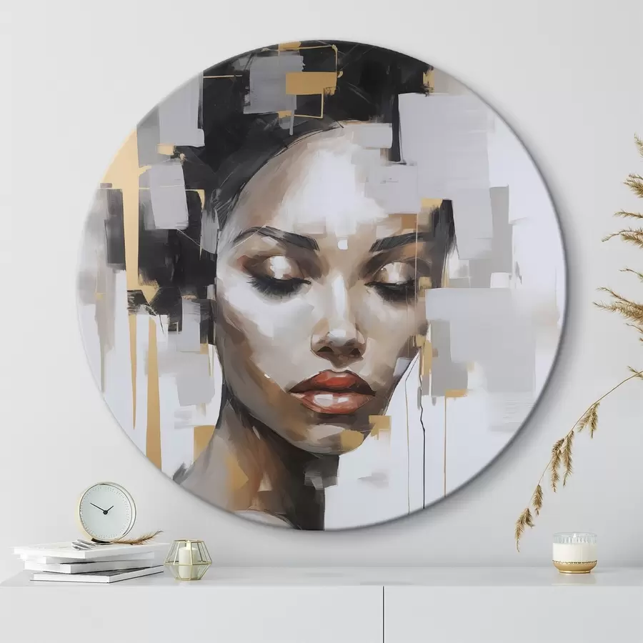 Картина Абстрактний портрет r46676