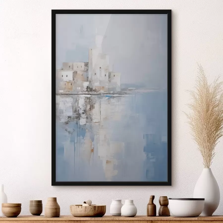 Картина Абстрактна імітація пейзажу в живописі f46674