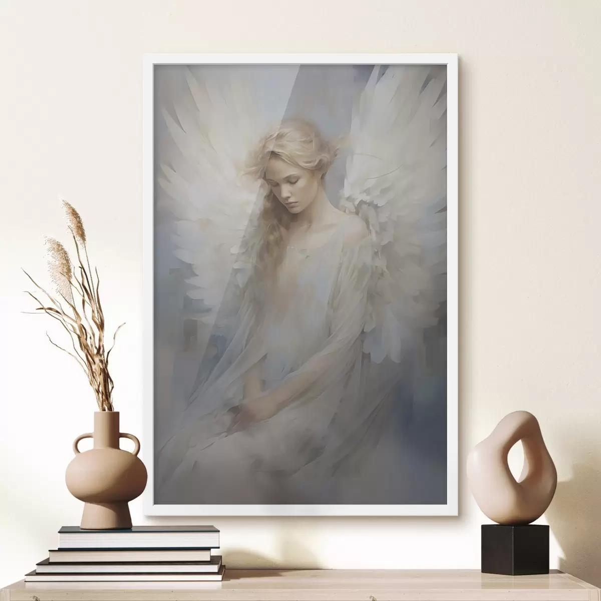 Постер Абстракція ангела f46681