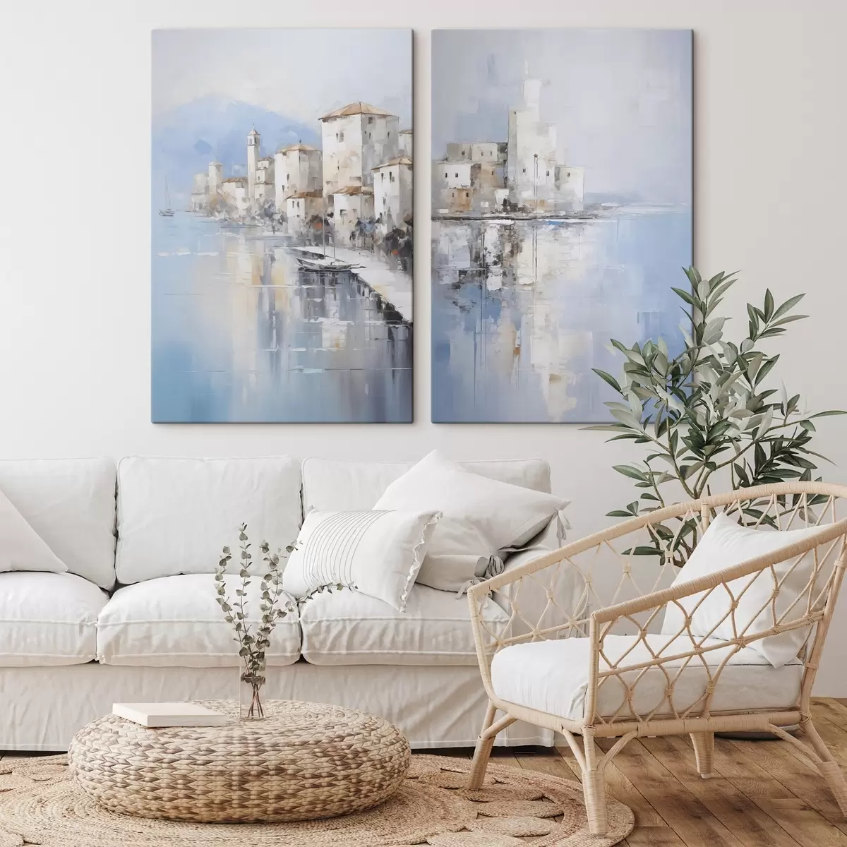 Картина Абстрактна імітація пейзажу в живописі m00997