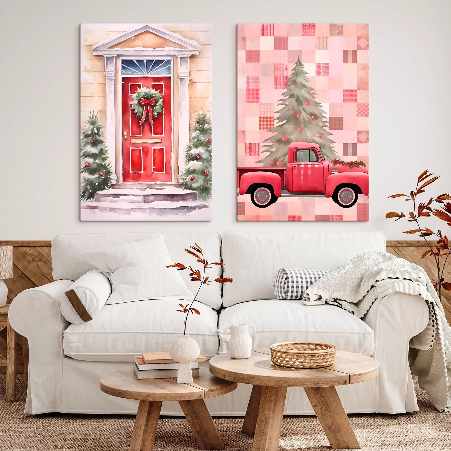 Картина Різдвяна атмосфера m00978