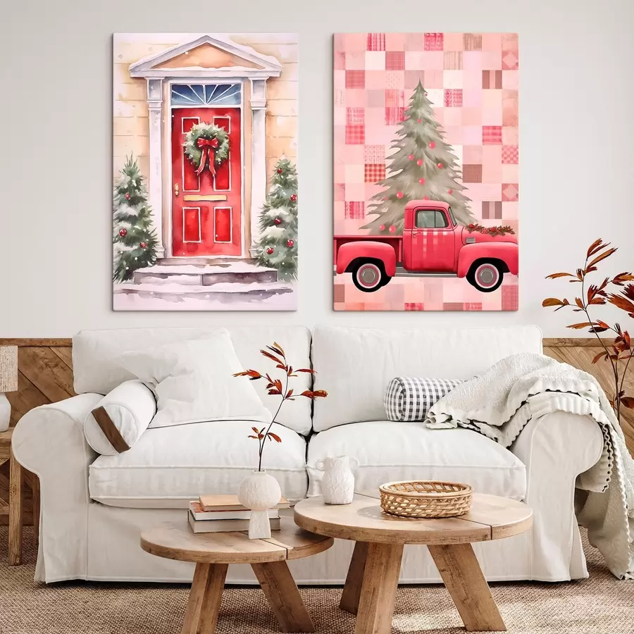 Картина Різдвяна атмосфера m00978