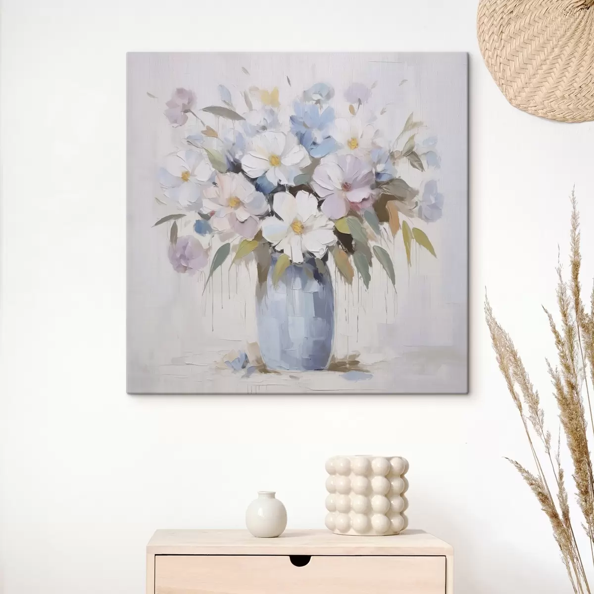 Картина Квіти у вазі, імітація картини s46714
