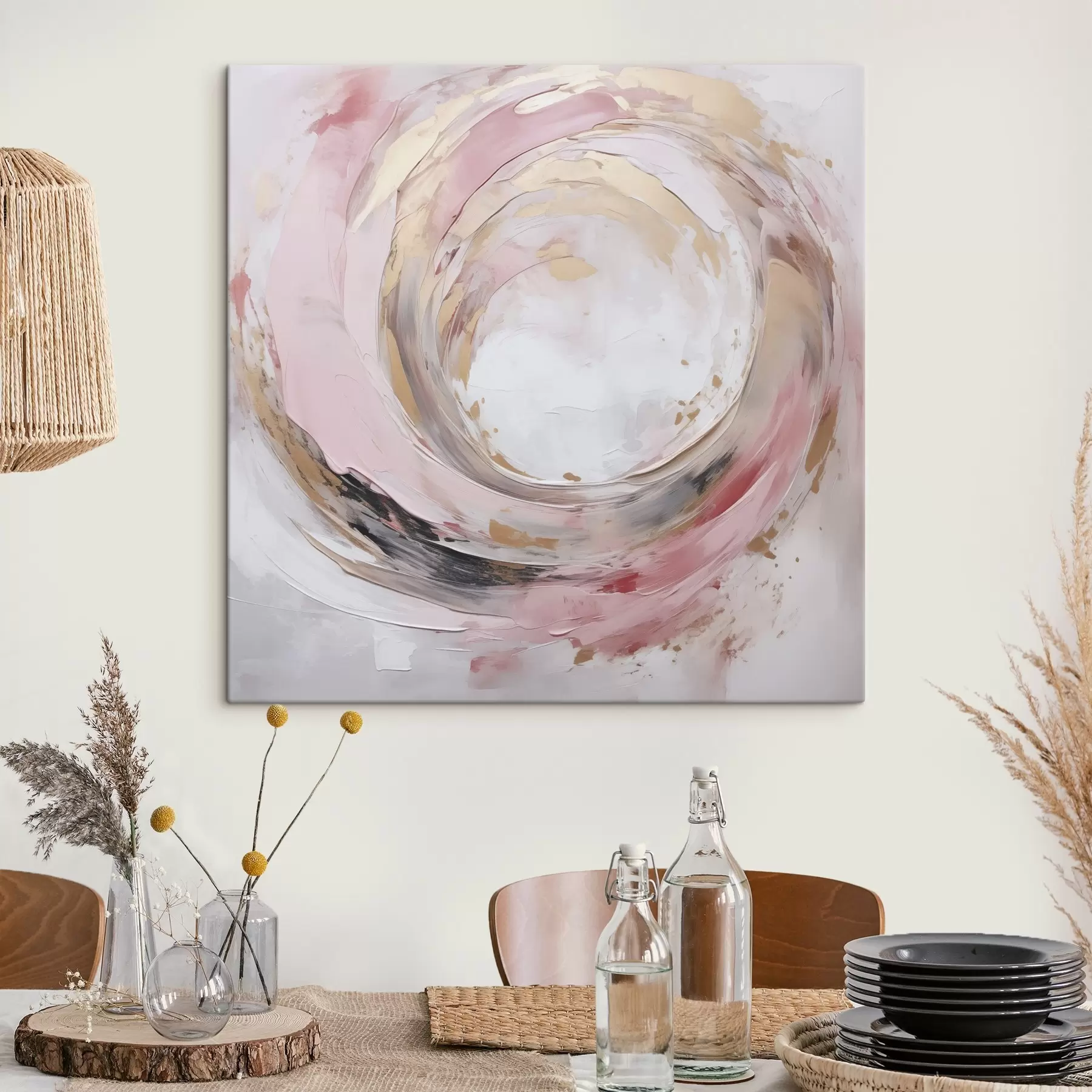 Картина Вихор, імітація живопису s46744