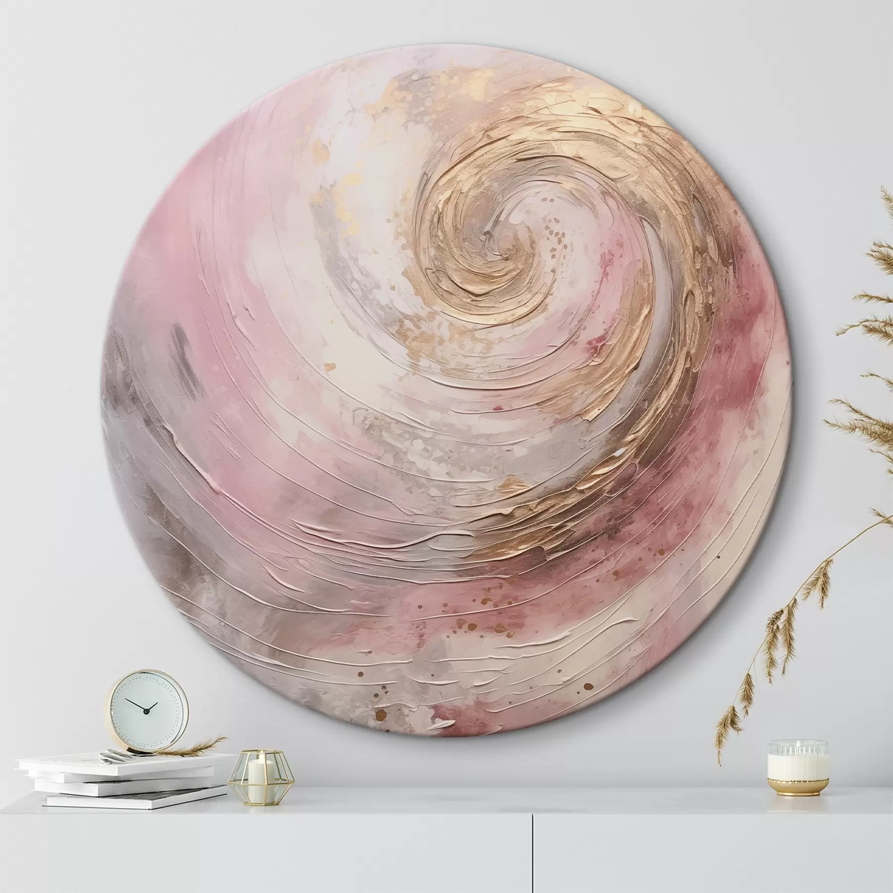 Картина Абстрактний вихор, імітація живопису r46745