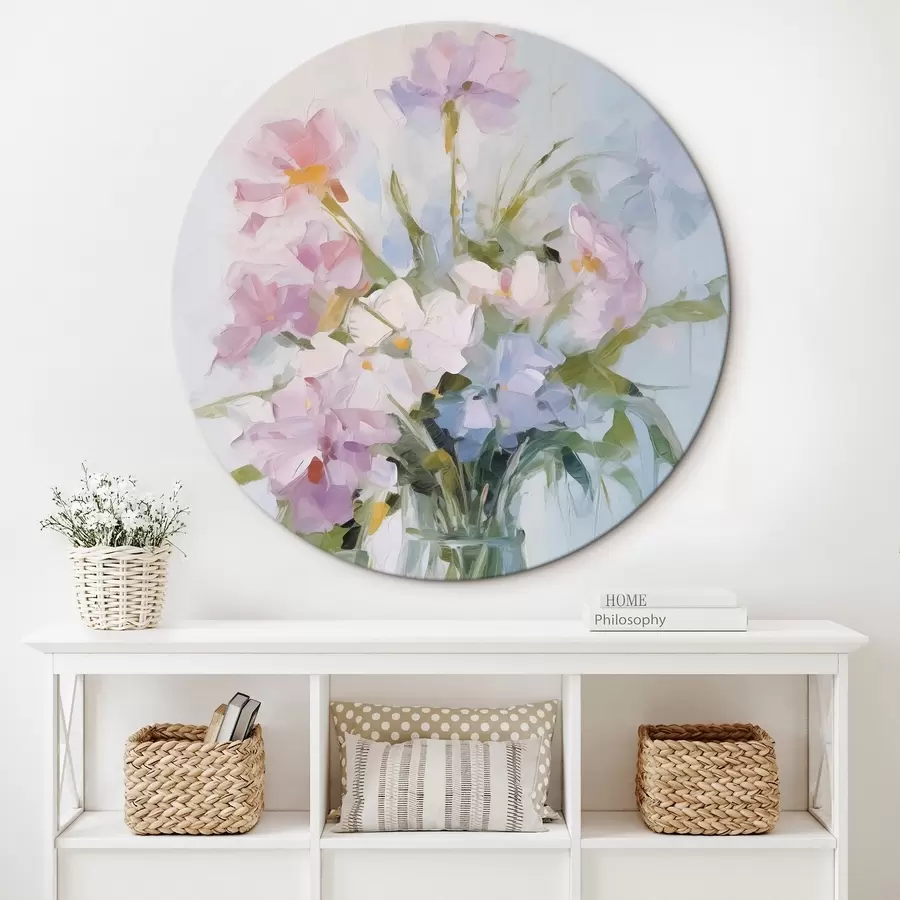 Картина Букет квітів у вазі, імітація картини r46751