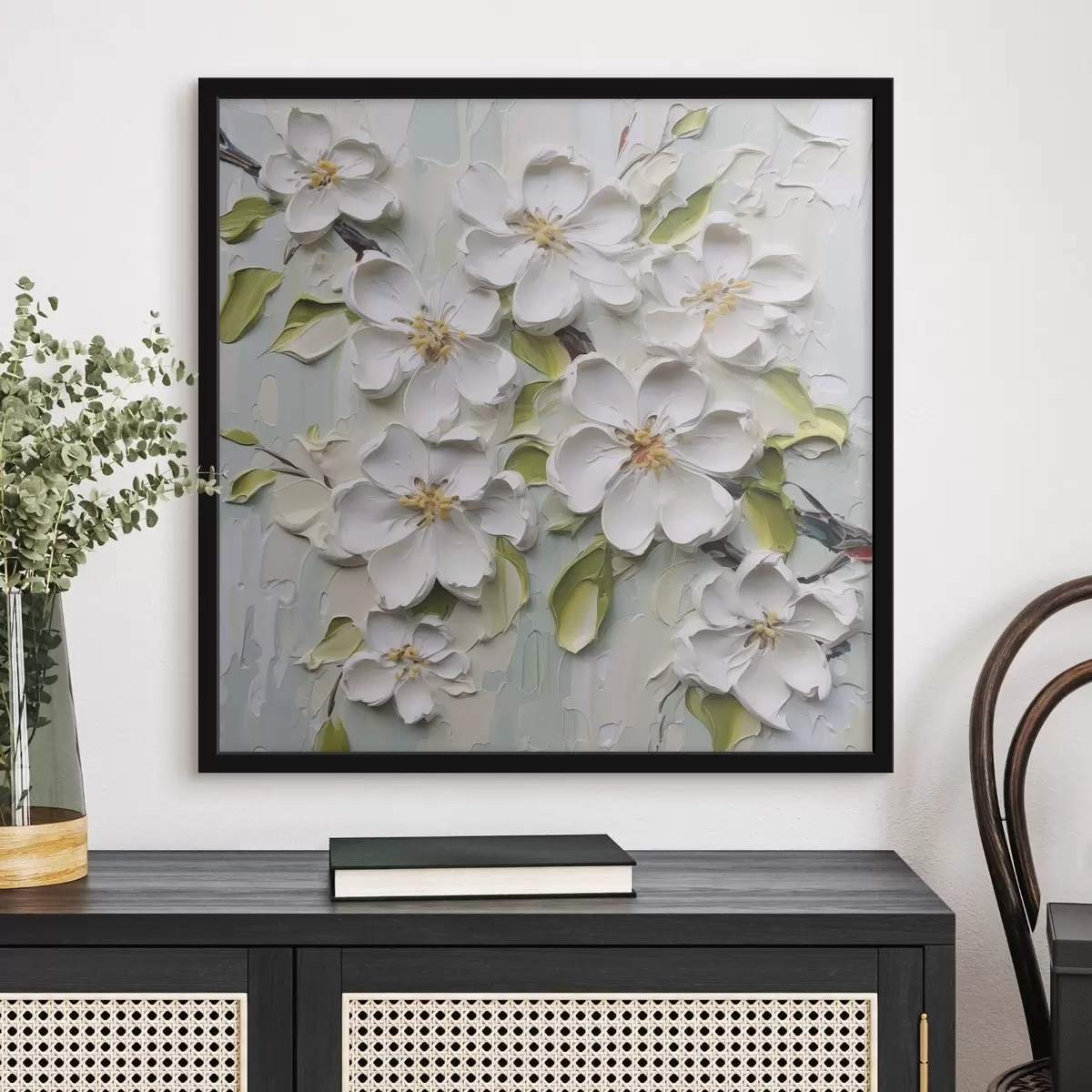 Постер Розпис з імітацією квітів f46754