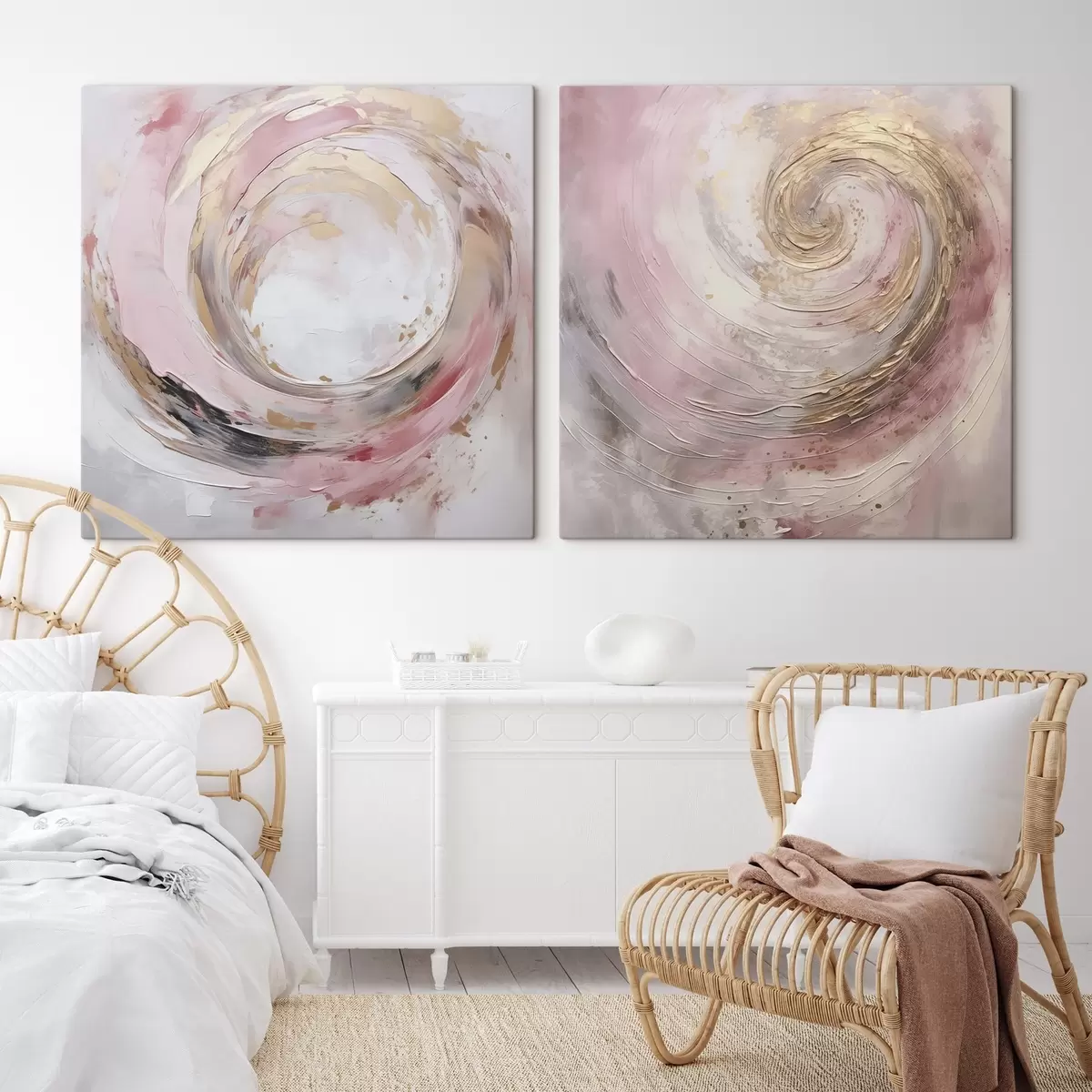 Картина Абстрактна картина, що імітує вихор m01028