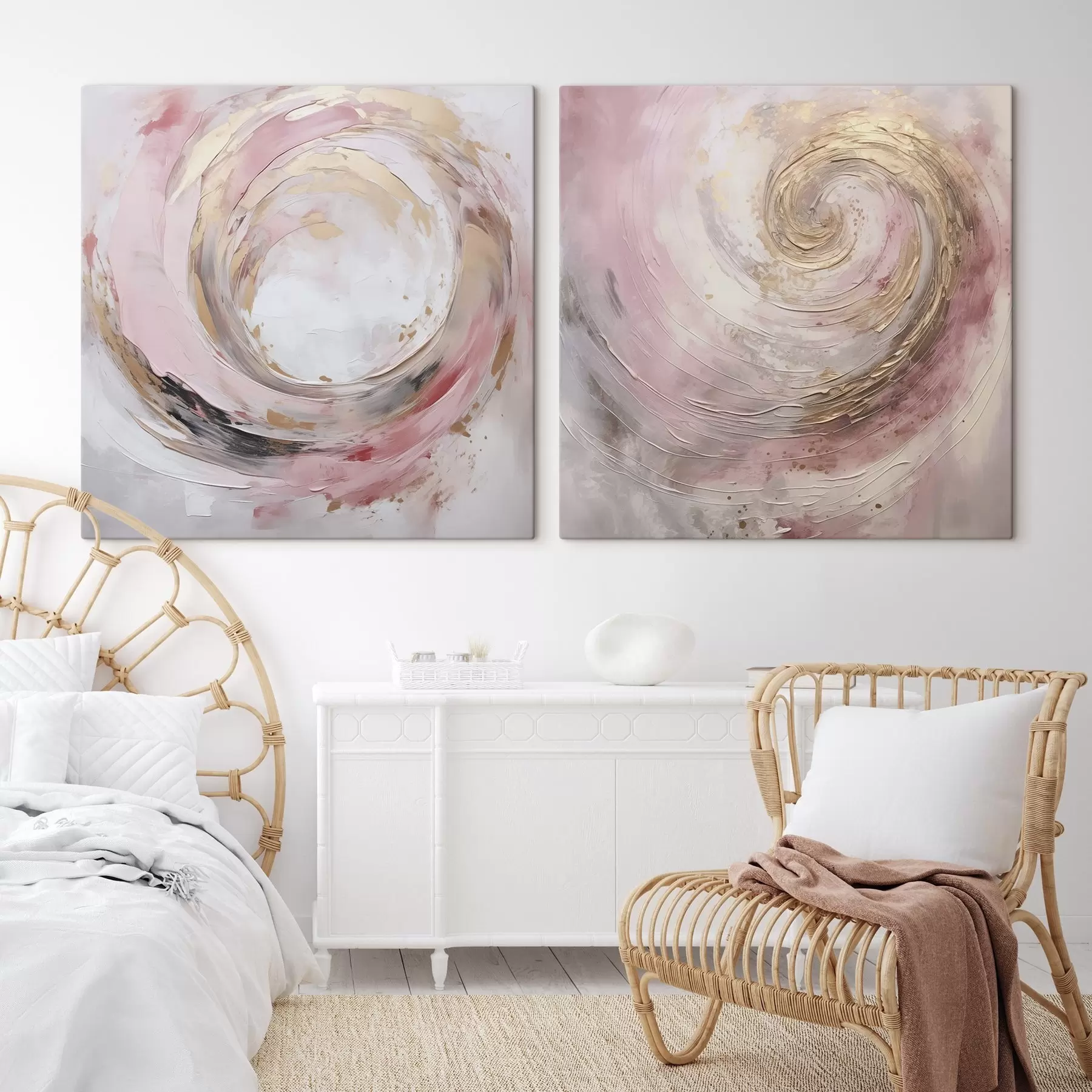 Картина Абстрактна картина, що імітує вихор m01028