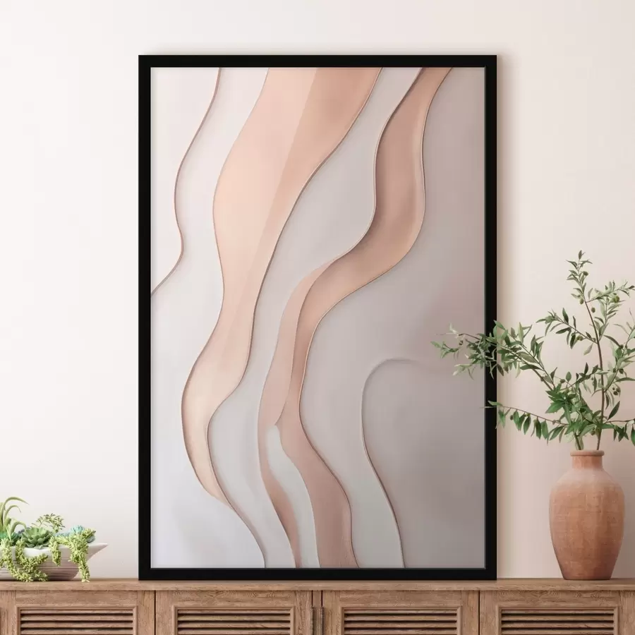 Картина Анотація. Хвилясті лінії f46724