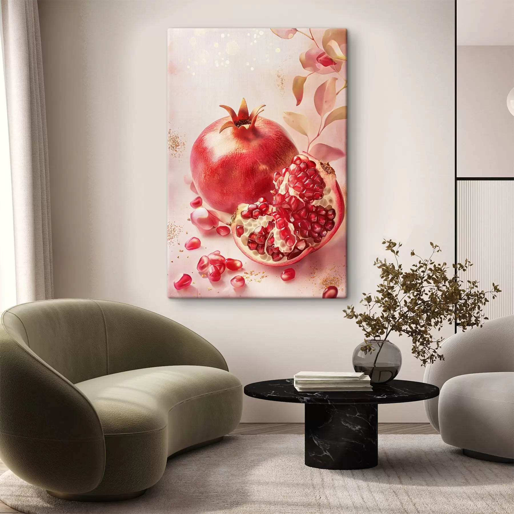Картина Гранатовий s46794