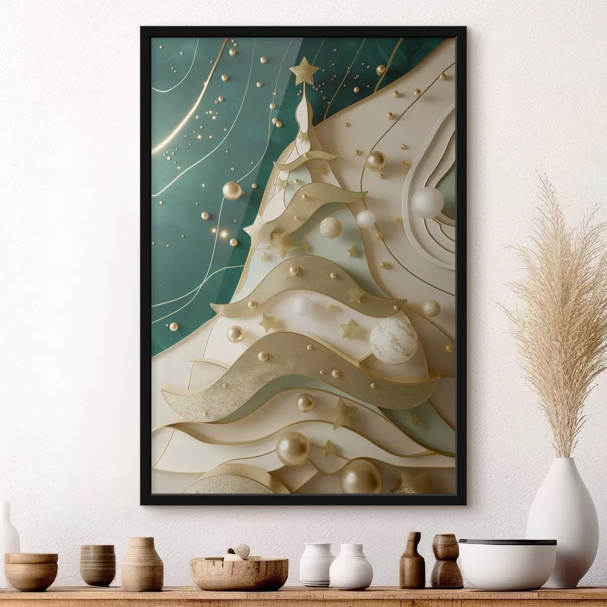 Постер Різдвяна ялинка f46795