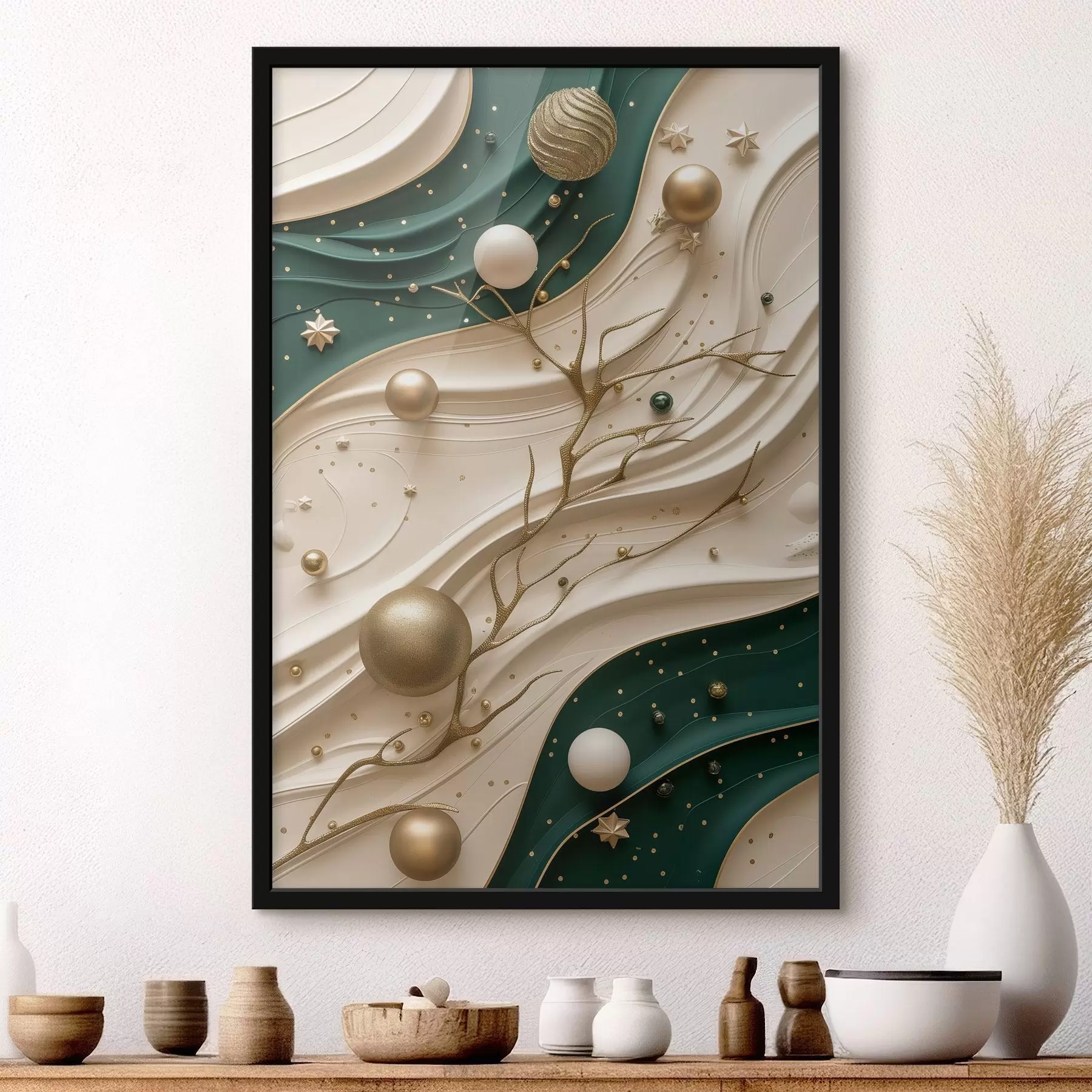 Картина Новорічна абстракція f46799