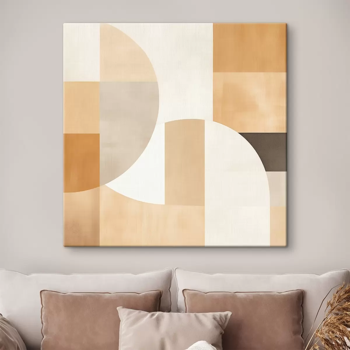 Картина Декоративні пагорби в художньому стилі s46651