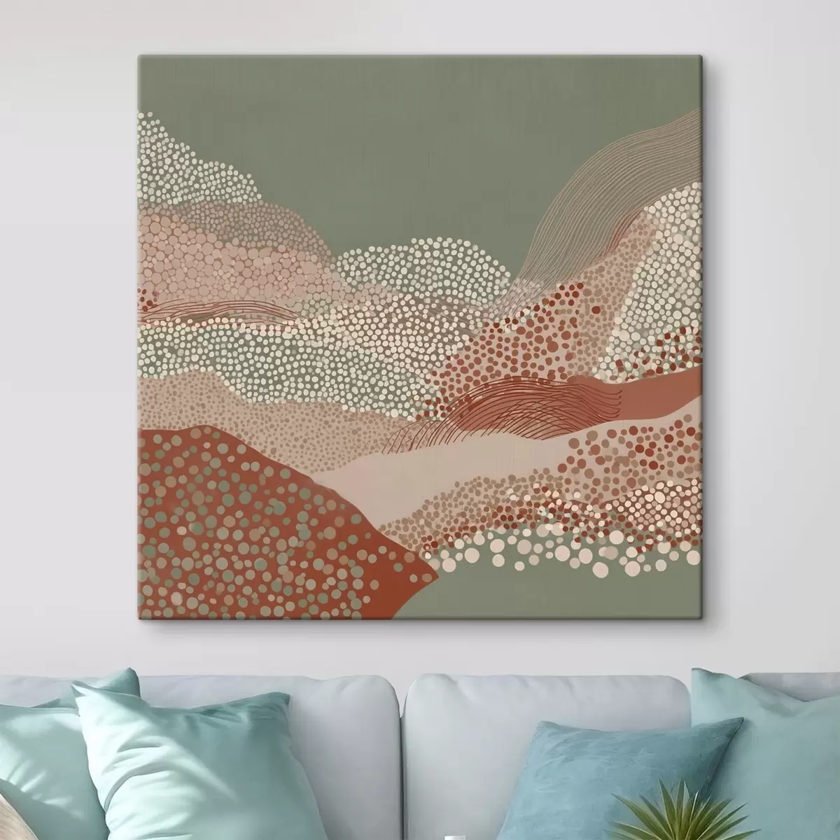 Картина Пейзаж у стилізованій інтерпретації s46652