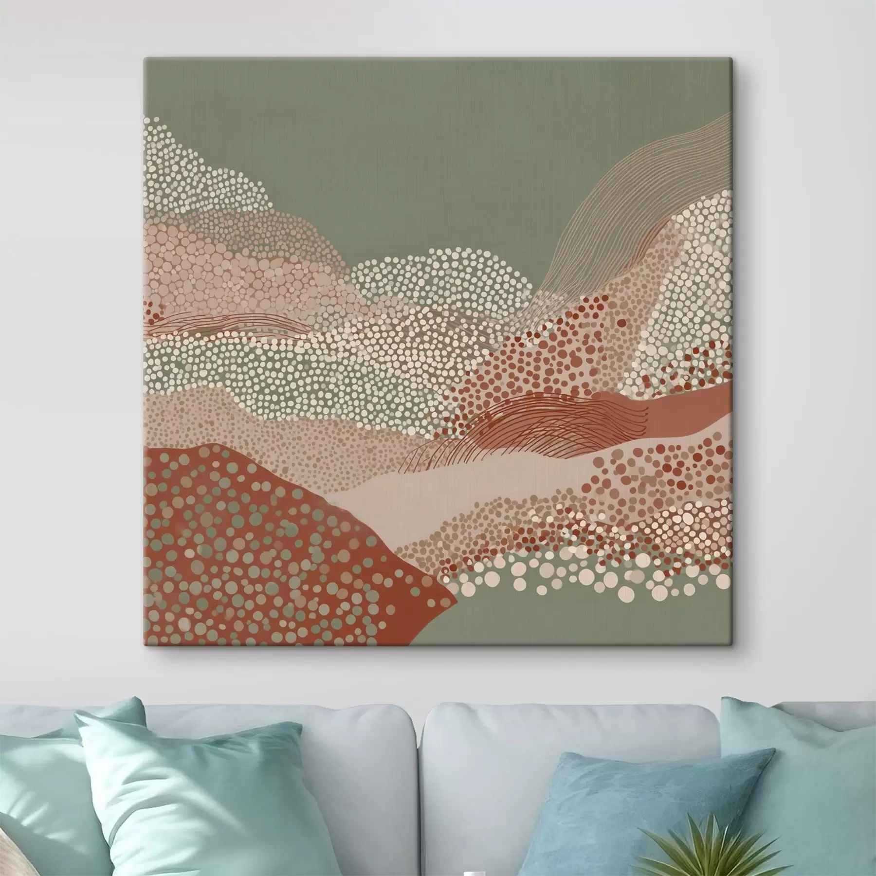 Картина Пейзаж у стилізованій інтерпретації s46652