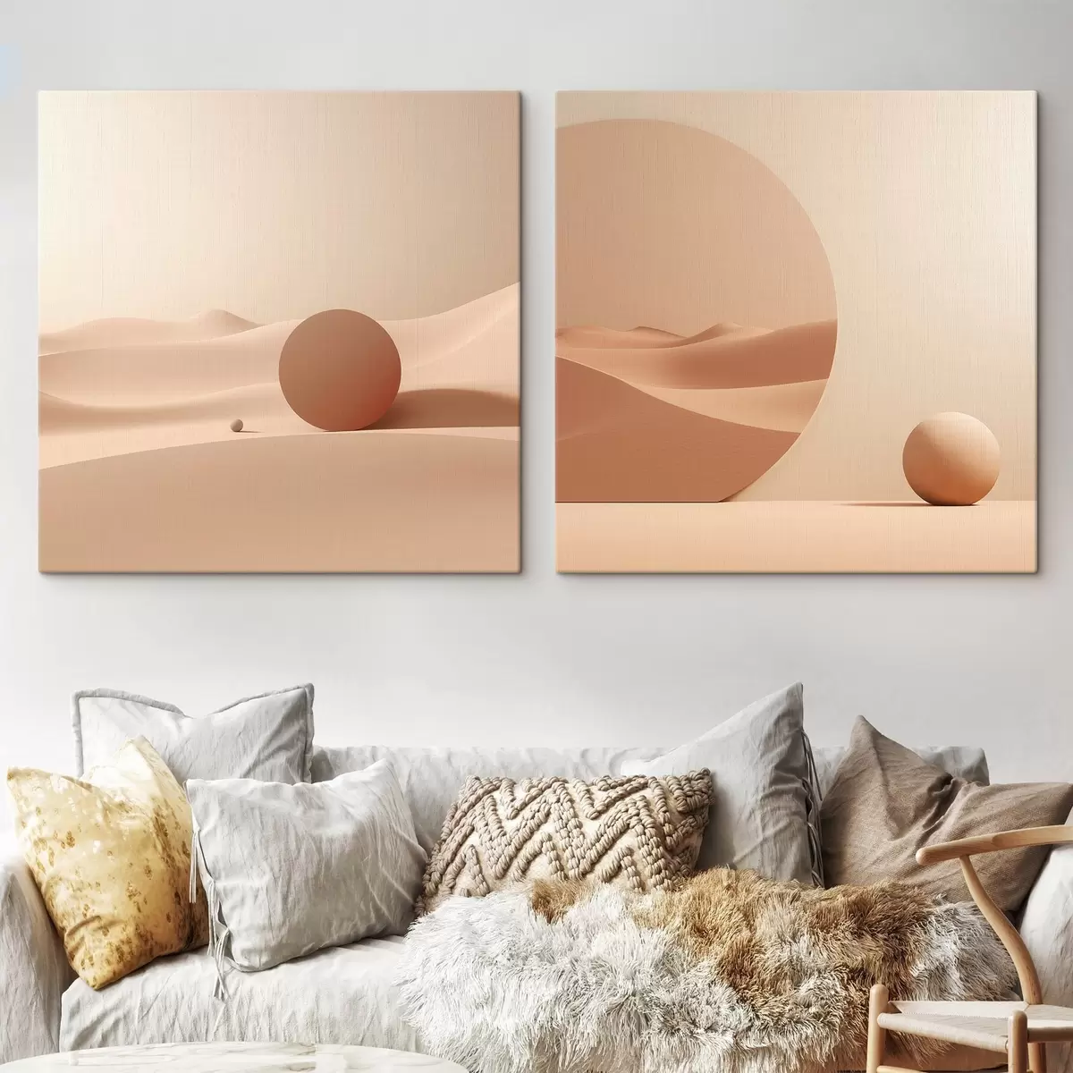 Картина Композиція зі спокійними просторами та геометричною формою m00990