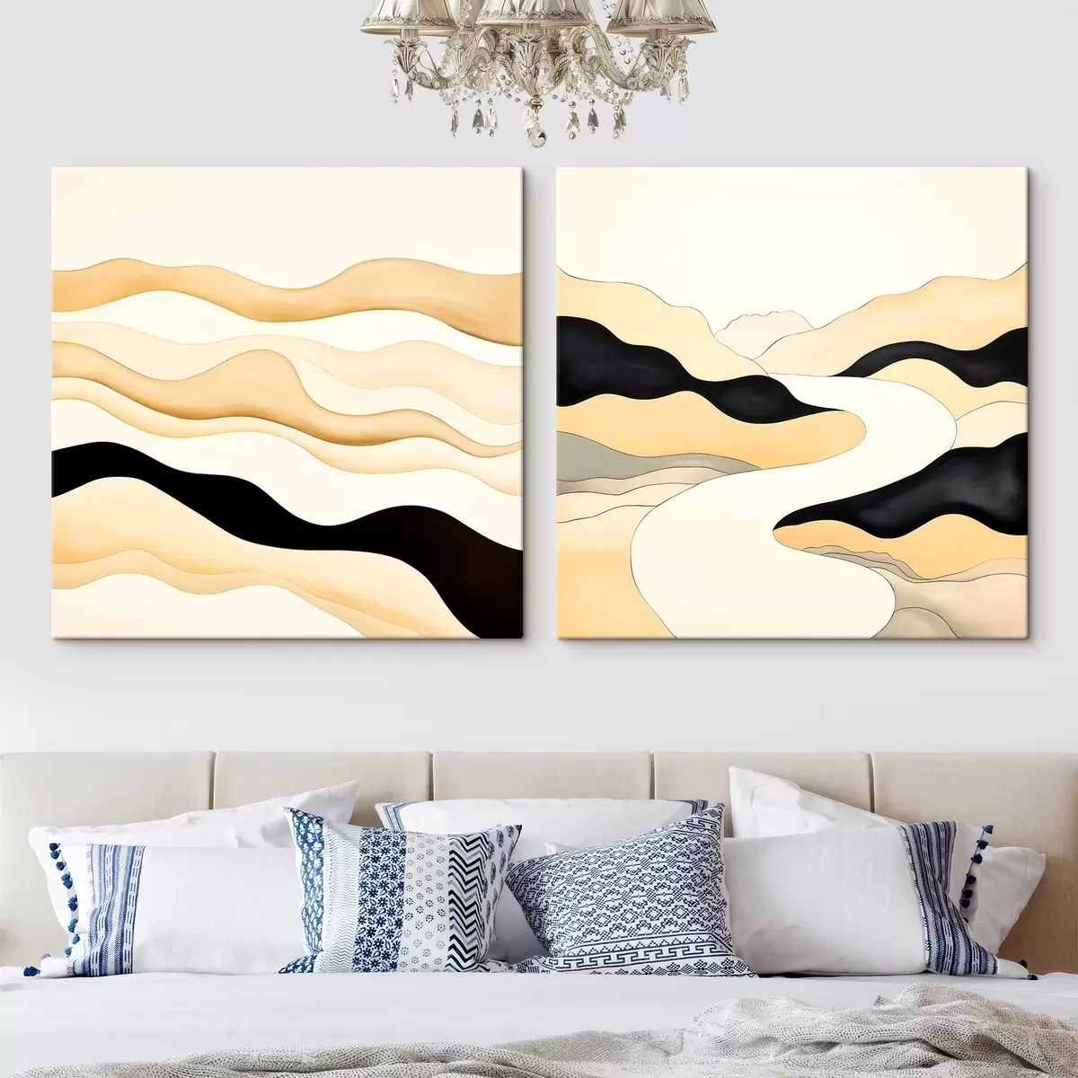 Картина Абстрактні форми, натхненні природними ритмами m00992