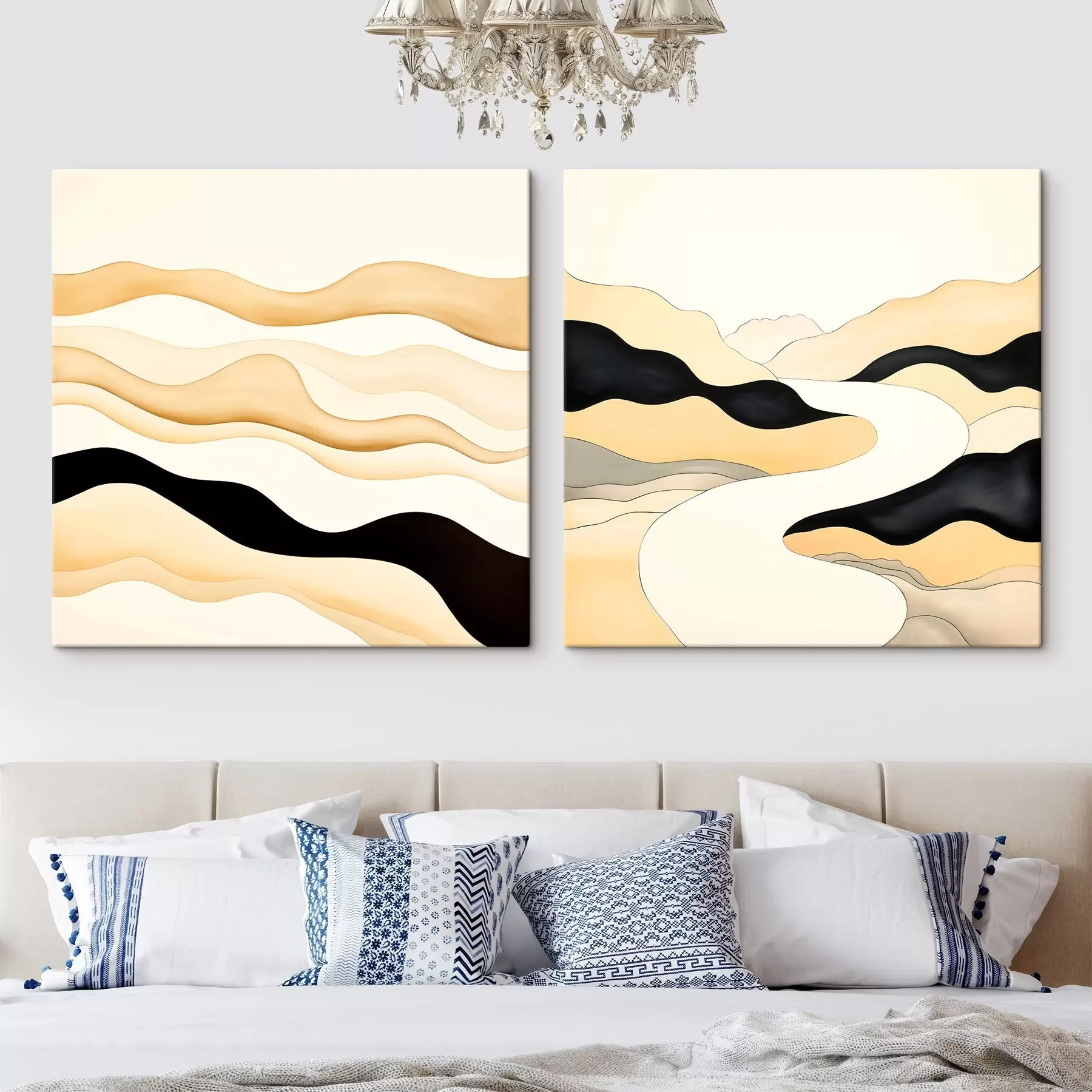 Картина Абстрактні форми, натхненні природними ритмами m00992