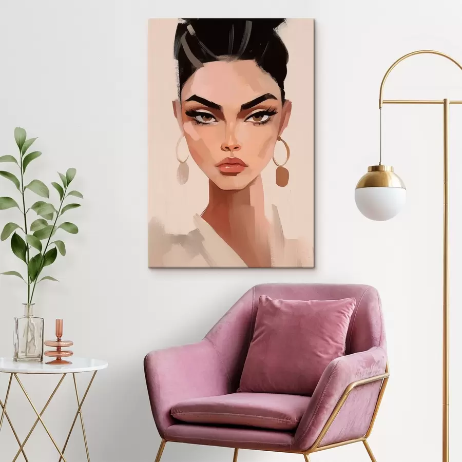 Картина Портрет дівчини s46805