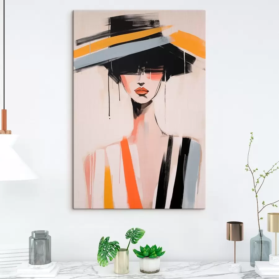 Картина Кубістичний портрет s46809