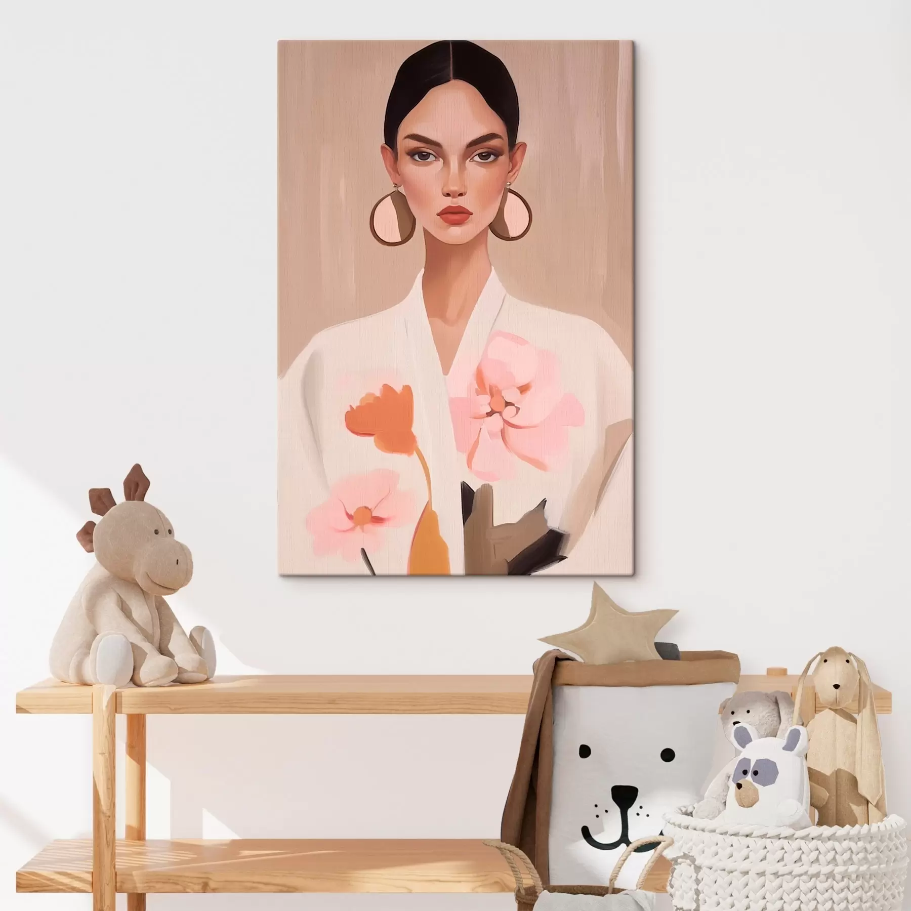 Картина Портрет дівчини s46815