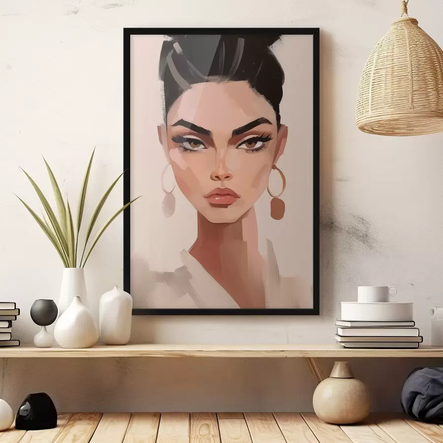 Картина Портрет дівчини f46805