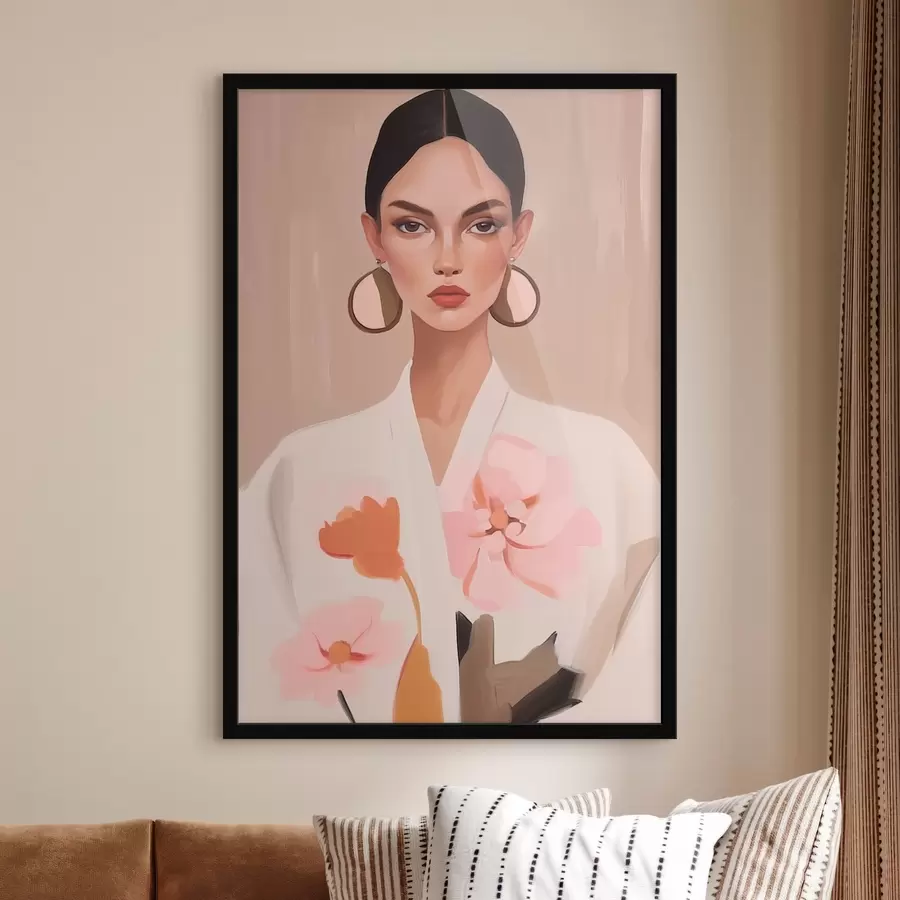 Картина Портрет дівчини f46815