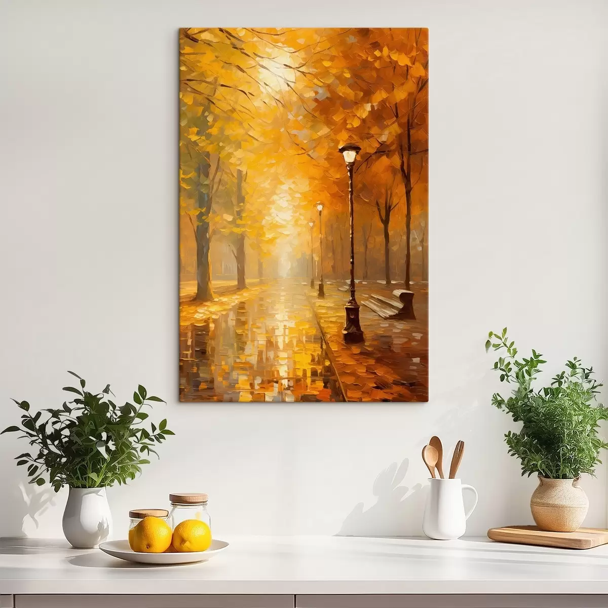 Картина Алея в осінньому парку s46778