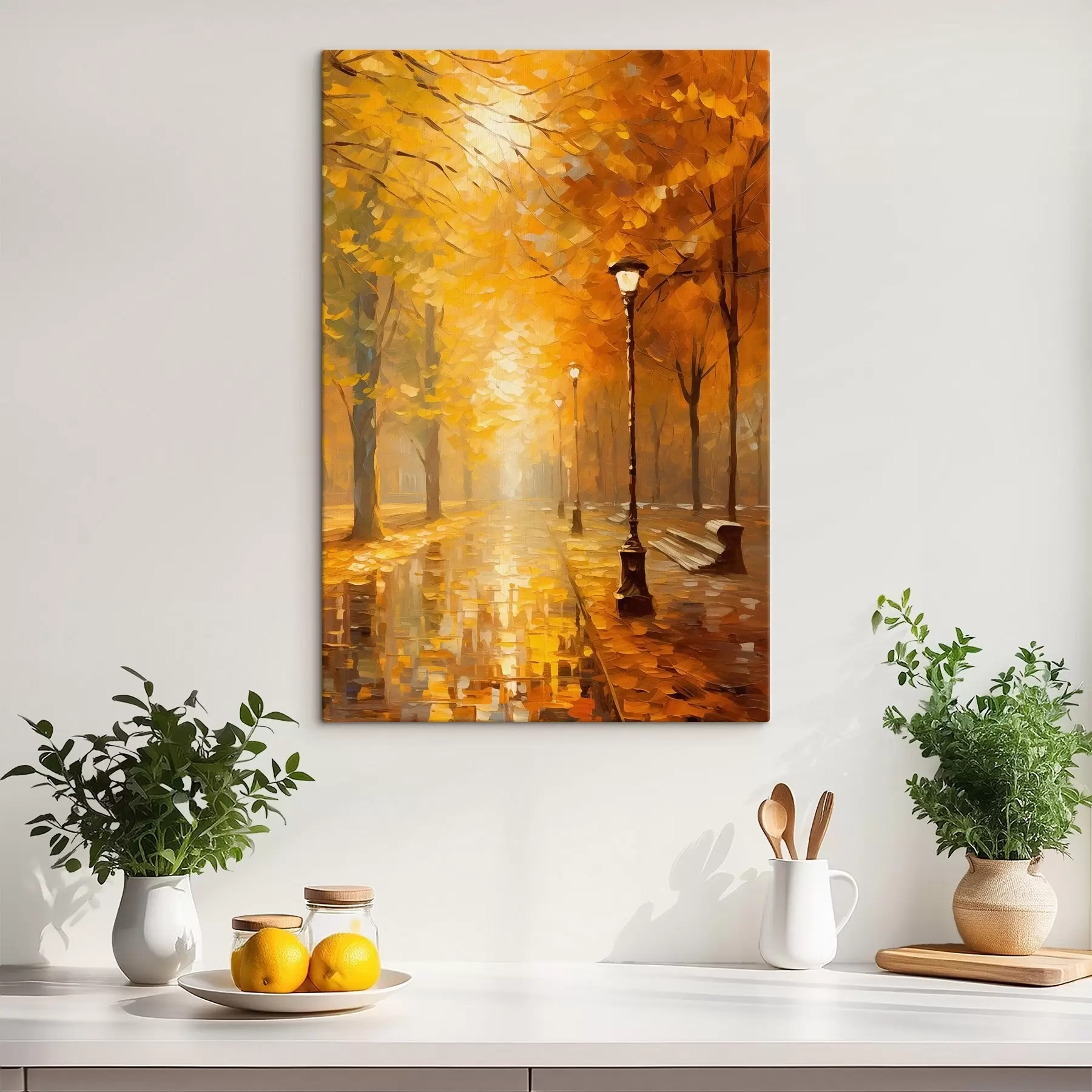 Картина Алея в осінньому парку s46778