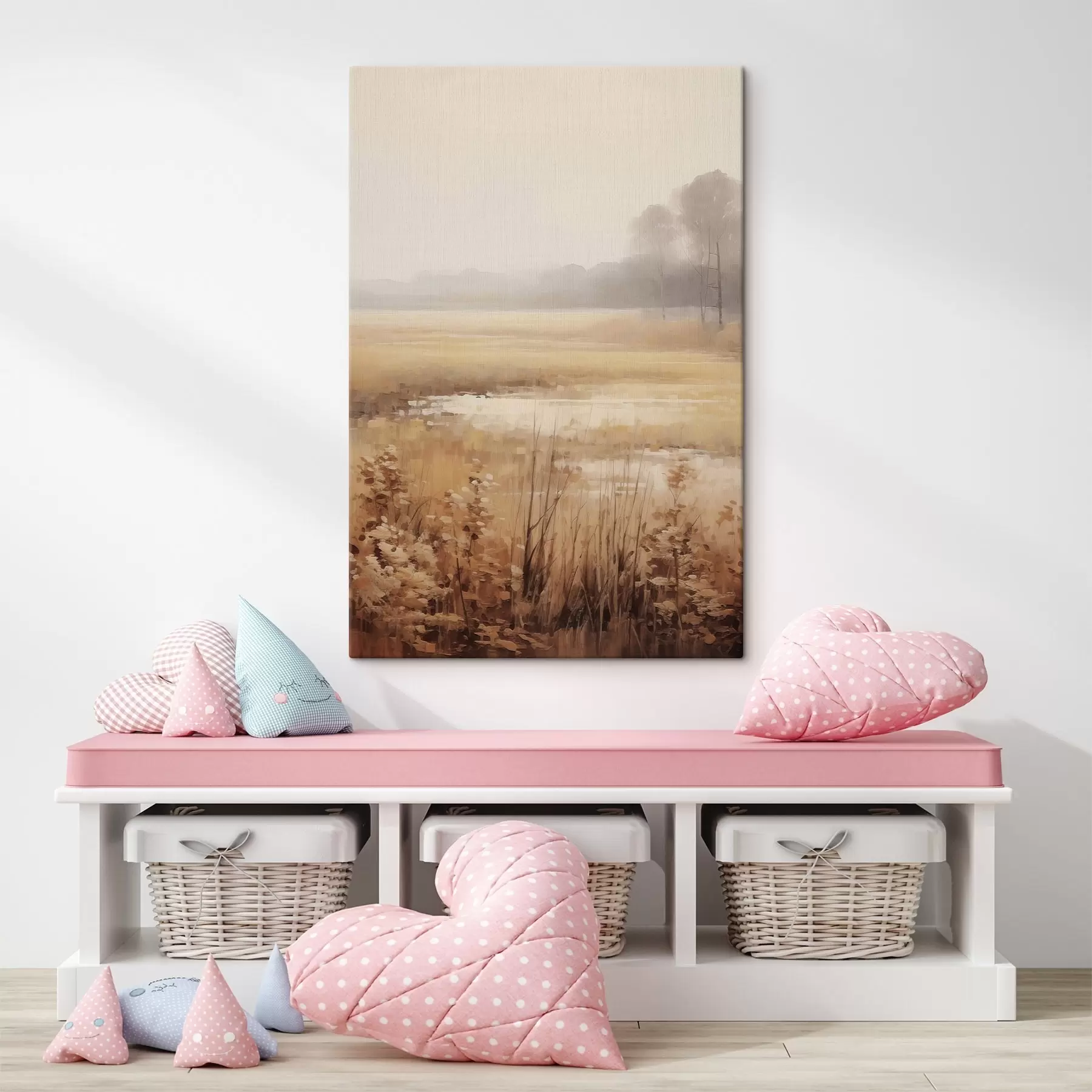 Картина Сухі квіти в полі s46780