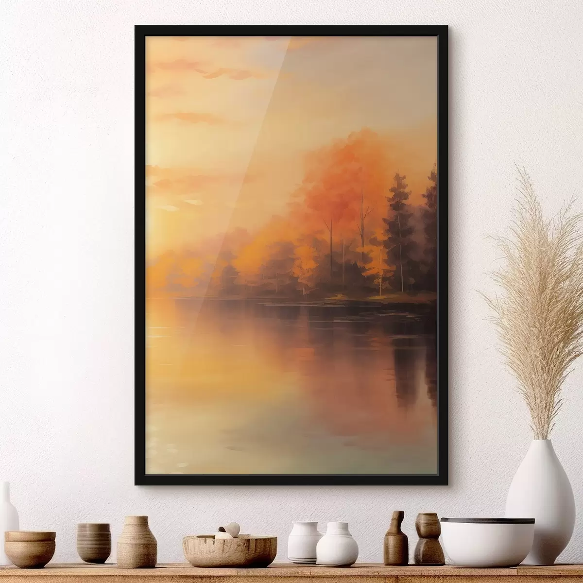 Постер Ліс біля ставка f46772