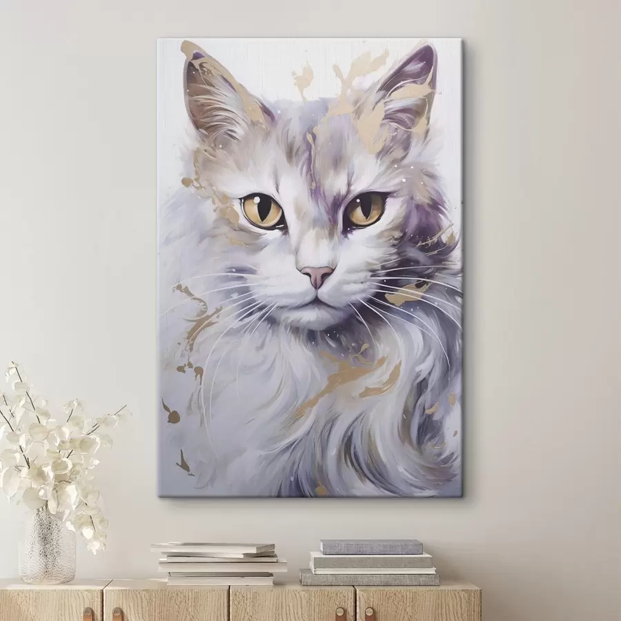 Картина Абстрактний кіт s46837